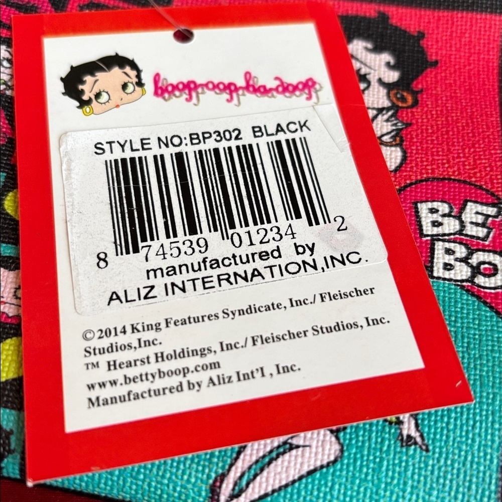 NWT Betty Boop Makeup Bag - Picture 3 of 5